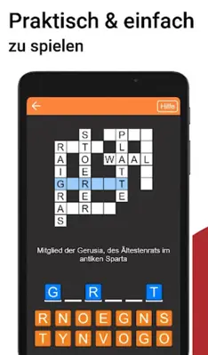 Kreuzworträtsel Deutsch android App screenshot 4