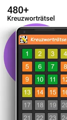 Kreuzworträtsel Deutsch android App screenshot 8